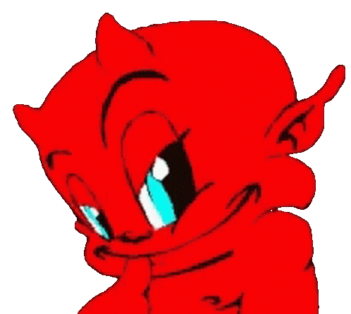 baby devil gif